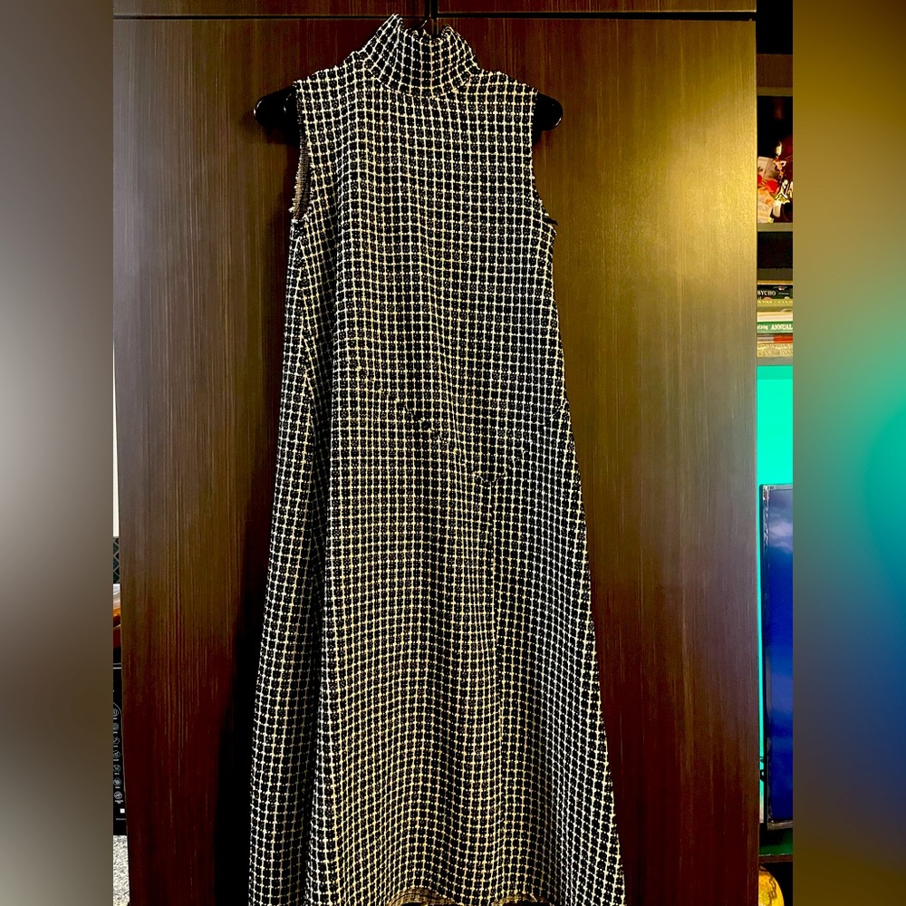 Calf length dress